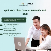 CHƯƠNG TRÌNH CHO SINH VIÊN MƯỢN LAPTOP 2021 - Đợt II