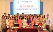 HỘI THẢO KHOA HỌC CẤP TRƯỜNG "PHÁP LUẬT VỀ ĐẤT ĐAI: NHỮNG VẤN ĐỀ PHÁP LÝ VÀ THỰC TIỄN"