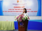 CHUNG KẾT CUỘC THI "TÌM HIỂU LUẬT THANH NIÊN VÀ CÁC VĂN BẢN THI HÀNH LUẬT THANH NIÊN NĂM 2020"