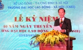 TRƯỜNG ĐH LAO ĐỘNG- XÃ HỘI (CƠ SỞ 2) KỶ NIỆM 40 NĂM NGÀY THÀNH LẬP